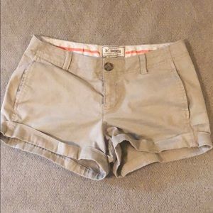 Khaki shorts